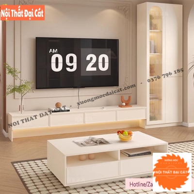 Kệ tủ tivi phòng khách chữ L KKH091