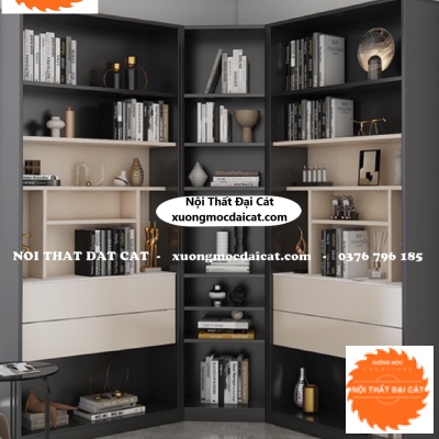 Kệ sách thiết kế hình chữ V KS131
