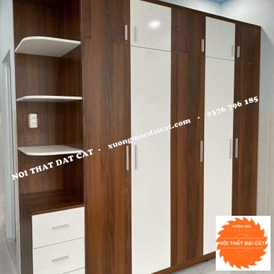Tủ áo quần 2 màu MS22183