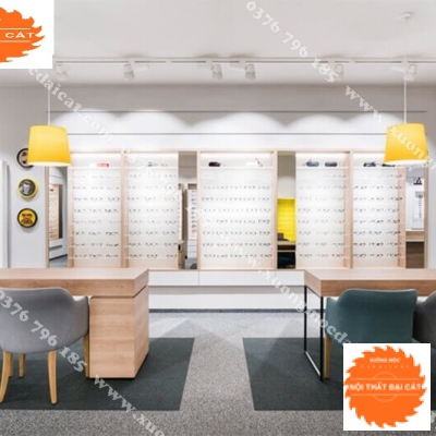 Mẫu thiết kế shop mắt kính MS004