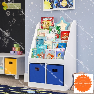 Kệ để sách cho bé hiện đại KSTE008