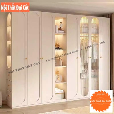 Tủ áo quần có kệ góc tiện ích TA474