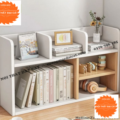 Kệ sách để bàn học tại nhà KS138