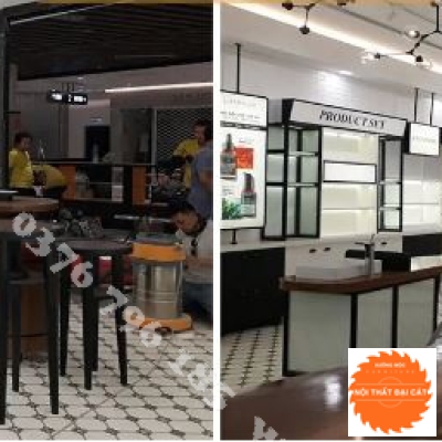 Mẫu thiết kế shop mỹ phẩm MS004