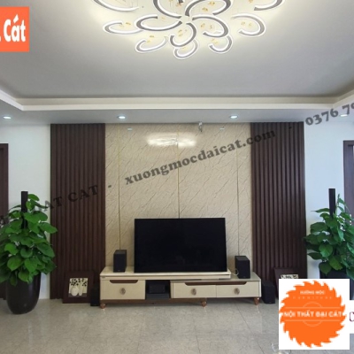 Vách ốp kệ tivi VO035