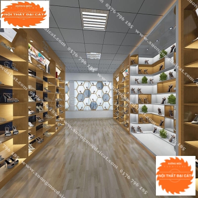 Mẫu thiết kế shop giày dép MS005