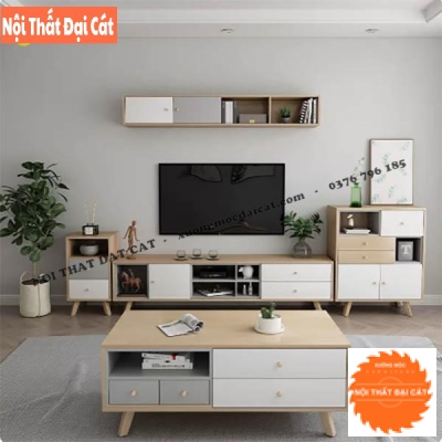 Bàn sofa gỗ hiện đại cho phòng khách BS060