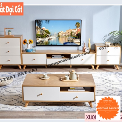 Bàn sofa gỗ phòng khách gia đình BS052