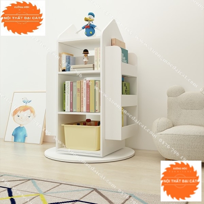 Kệ sách trẻ em thiết kế dễ thương KSTE001