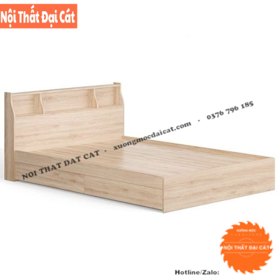 Giường ngủ gia đình bằng gỗ MDF G108