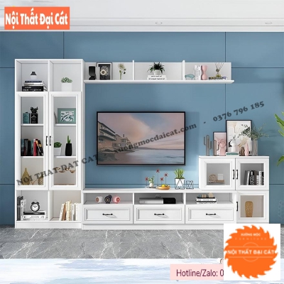 Tủ kệ tivi phòng khách đẹp KKH093