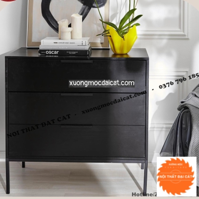 Tủ commost màu xám đen TC035