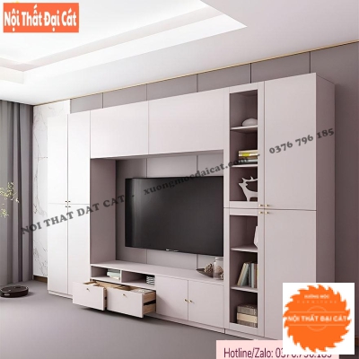 Tủ kệ tivi bằng gỗ MDF cao cấp KKH095