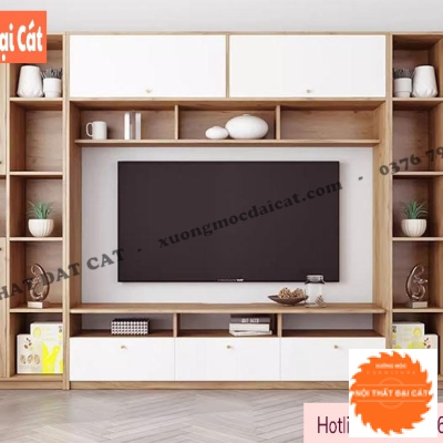 Tủ kệ để tivi phòng khách hiện đại KKH096