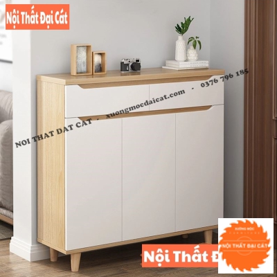 Tủ giày thiết kế 3 cánh - 2 hộc kéo TG220