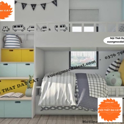 Giường tầng cho phòng ngủ bé GT104