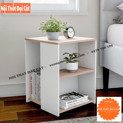 Bàn gỗ cạnh sofa đơn giản đẹp BGS006
