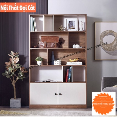 Kệ sách gỗ MDF cho gia đình KS178