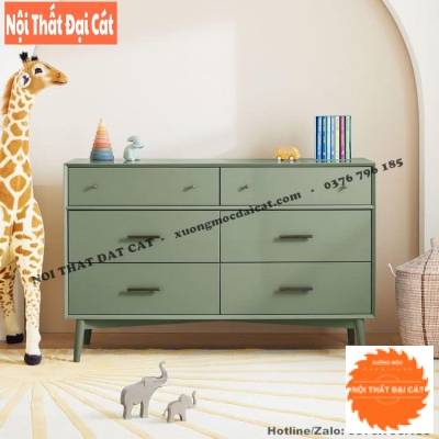 Tủ commost tone xanh lá TC042