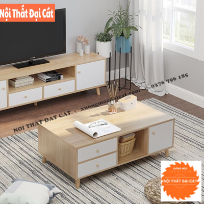 Bàn sofa phòng khách bằng gỗ BS063