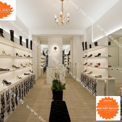 Mẫu thiết kế shop giày dép MS006