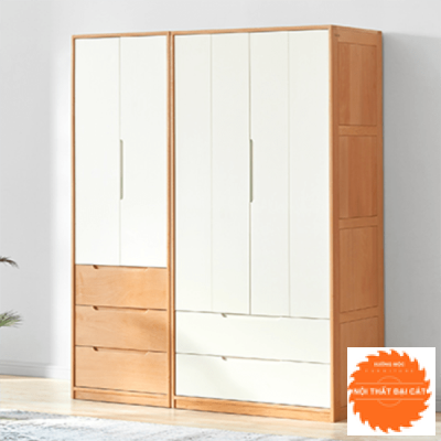 Tủ áo quần gỗ công nghiệp MDF TA171