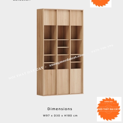 Kệ - tủ để sách phong cách mới lạ KS195