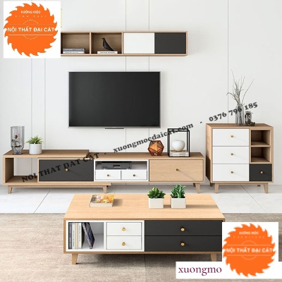 Bàn sofa phong cách hiện đại bằng gỗ BS064