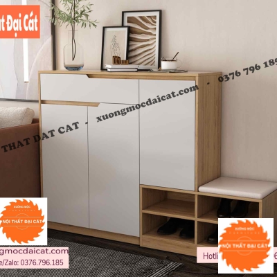 Tủ giày gỗ phong cách đẹp TG225