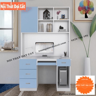 Bàn học gỗ công nghiệp tiện nghi cho bé BH068