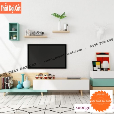 Kệ tivi bằng gỗ thiết kế hiện đại KTV416