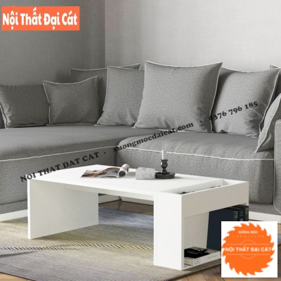 Bàn sofa phòng khách tone trắng BS067