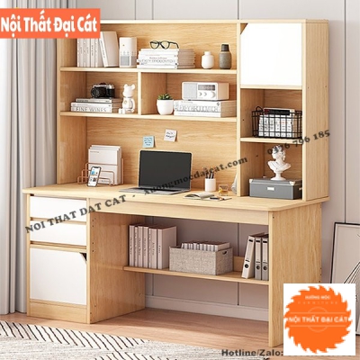 Bàn học sinh liền giá sách đa năng BH073
