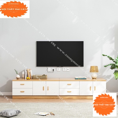 Kệ tivi gỗ nhiều hộc đa chức năng KTV250