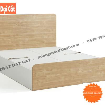 Giường ngủ gỗ hộp MDF G137