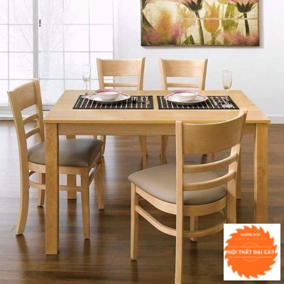Bàn ăn cabin 4 ghế BA031