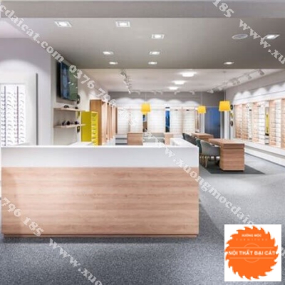 Mẫu thiết kế shop mắt kính MS006