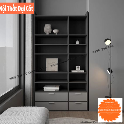 Kệ gỗ trưng bày thiết kế tiện dụng KG029