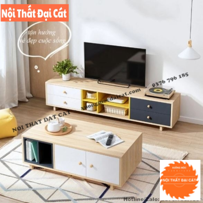 Kệ tivi gỗ MDF phong cách đẹp KTV360