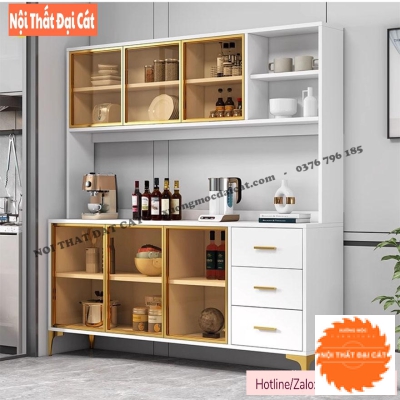 Tủ bếp gỗ cao cấp hiện đại TBN092