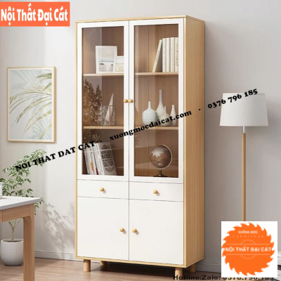 Tủ hồ sơ - tủ để sách thiết kế đẹp THS082