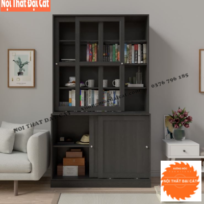 Tủ gỗ lưu trữ sách, đồ vật trang trí TĐ062