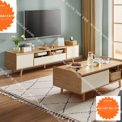 Kệ tivi Bắc Âu hiện đại KTV255