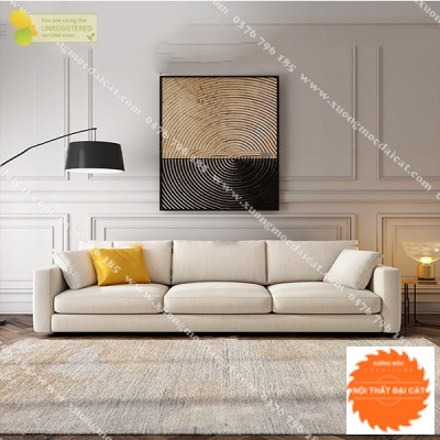 Ghế sofa văng bọc nỉ chất lượng cao
