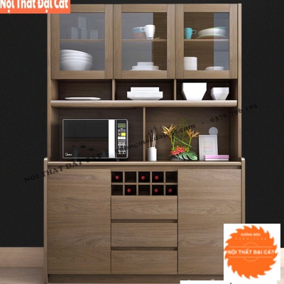 Tủ đồ nhà bếp gia đình bằng gỗ TBN099