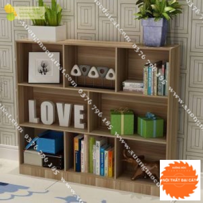 Kệ sách gỗ công nghiệp cho gia đình KS121