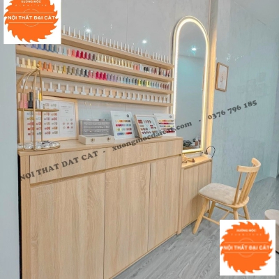 Kệ decor nail treo tường TN007