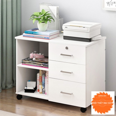 Tab đầu giường có bánh xe T016