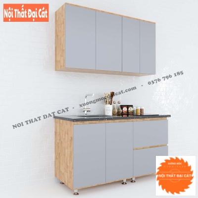Tủ bếp mini thiết kế đa năng TBMN007