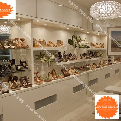 Mẫu thiết kế shop giày dép MS008